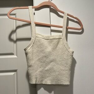 BDG Sweater cropped Tank - cream size Small